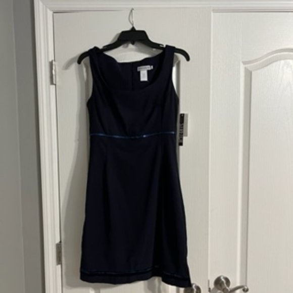 Rampage Women's Sequin Dress Junior 7 Dark Blue - Picture 2 of 15